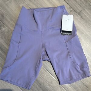 Nike Purple Bike Shorts